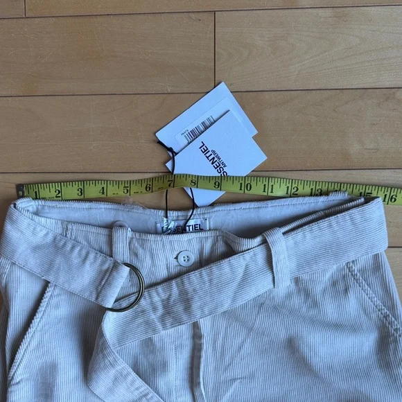 ESSENTIEL ANTWERP Wide-Leg Pants with Belt - Picture 3 of 8